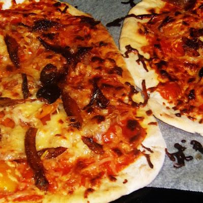 Tuyo (Dried Fish) Pan-Oven Grilled Pizza