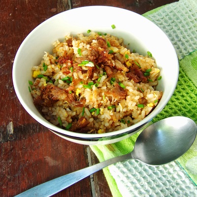 Budbud Fried Rice a la Kusina ni Teds