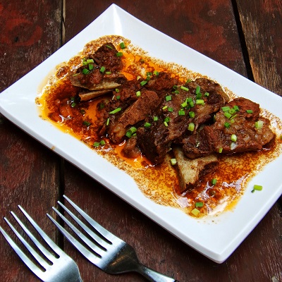 Pressure Cooked Braised Pork Ribs