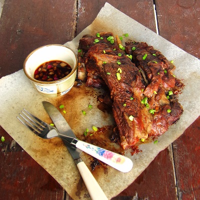Twice Cooked Pork Ribs