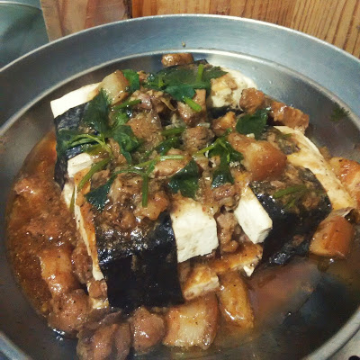 Steamed Stuffed Tofu or Mafu Tofu