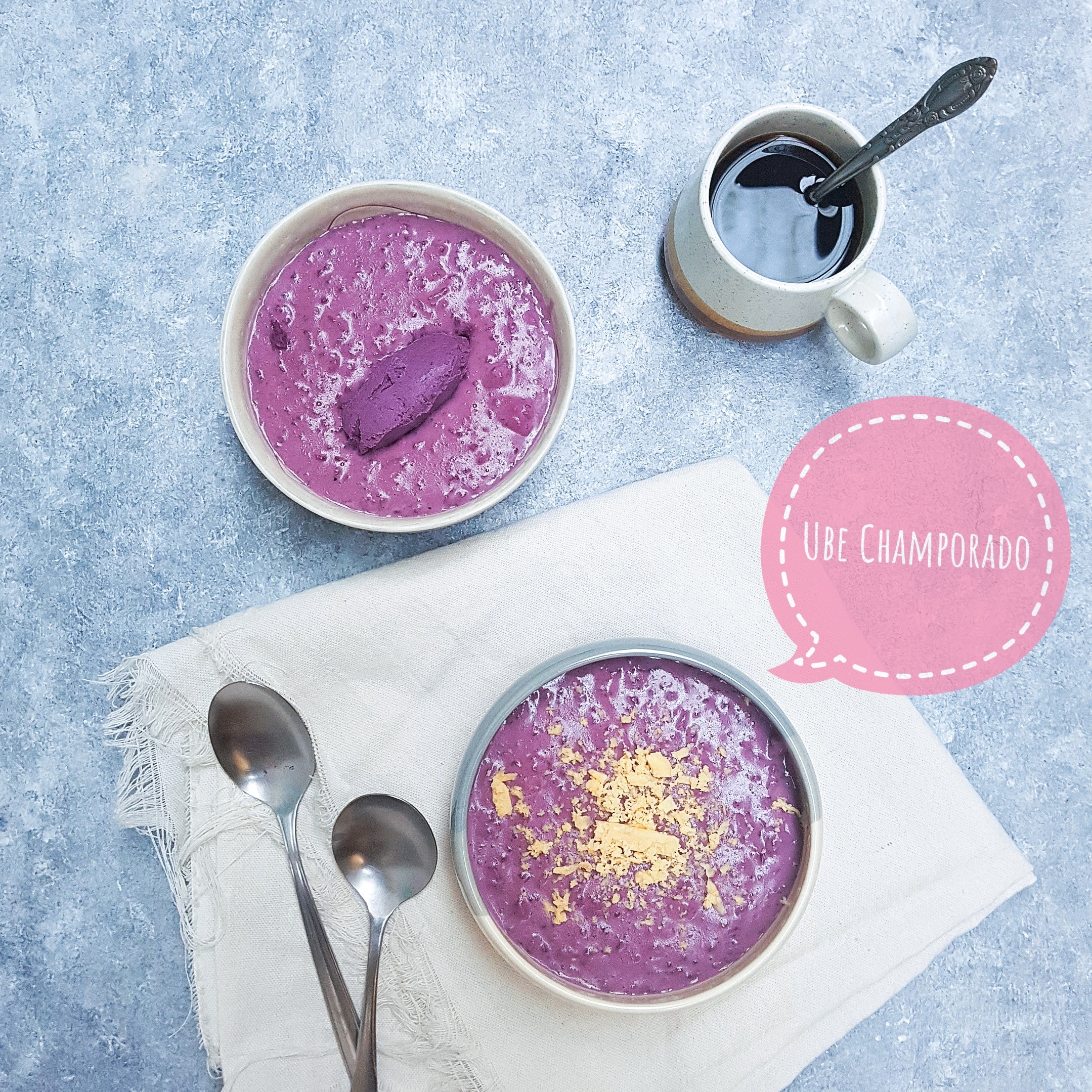 Ube Champorado Recipe